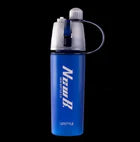 Botella de agua portátil en spray para deportes, la solución perfecta para mantenerte hidratado con estilo mientras entrenas o te ejercitas al aire libre.