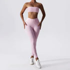 Descubre los beneficios del Traje de Yoga de Ajuste Delgado para Mujer en Salusense. Ideal traje de yoga mujer que combina comodidad y estilo en tu práctica deportiva.
