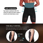 Hombre usando un Men's Body Shaper que muestra cómo los modeladores corporales masculinos mejoran la estética y la comodidad, destacando su tecnología de compresión.